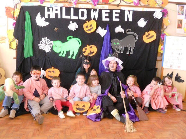 O Jardim de Infância de Vale de Gaviões comemorou o Halloween