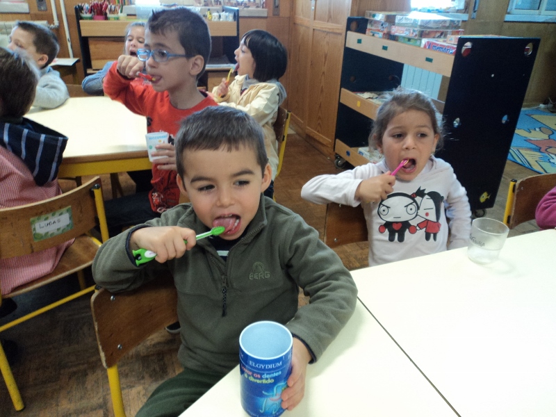 Ação de sensibilização da Higiene oral