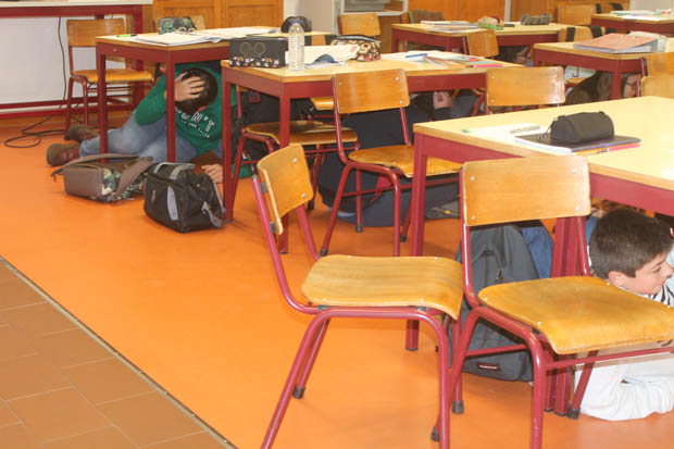 Exercício público “A TERRA TREME”