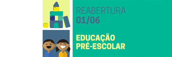 Reabertura 01/06 Educação Pré-Escolar