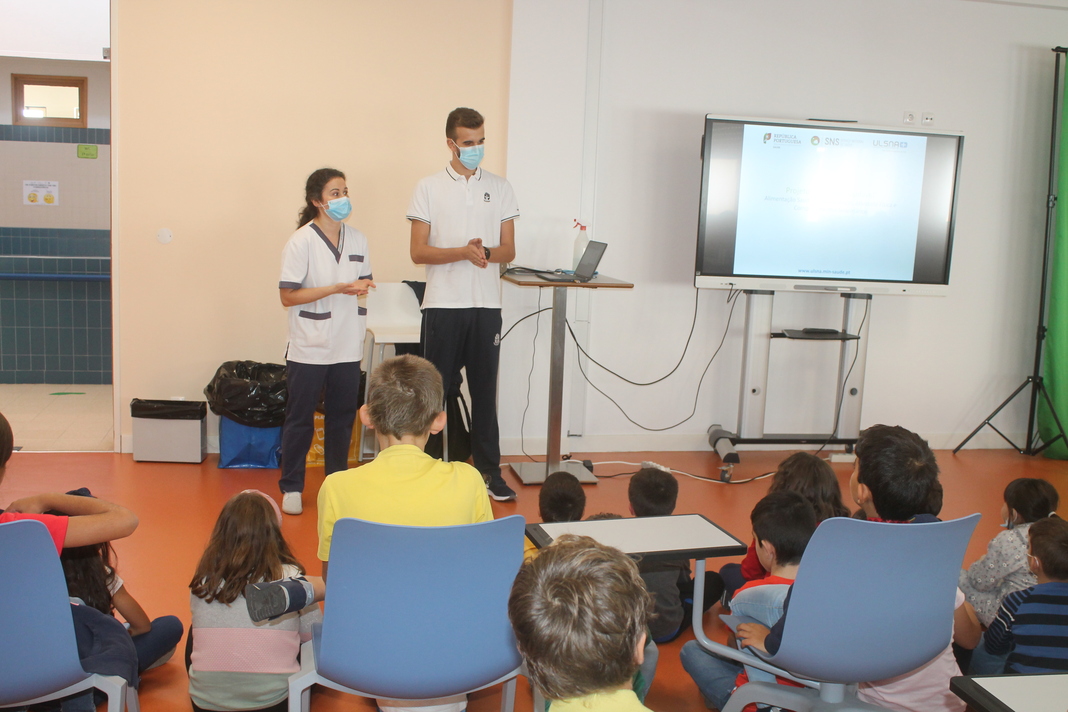 Atividade de Promoção de Saúde “Crescer Saudável: Alimentação Saudável e Prática de Exercício Físico”