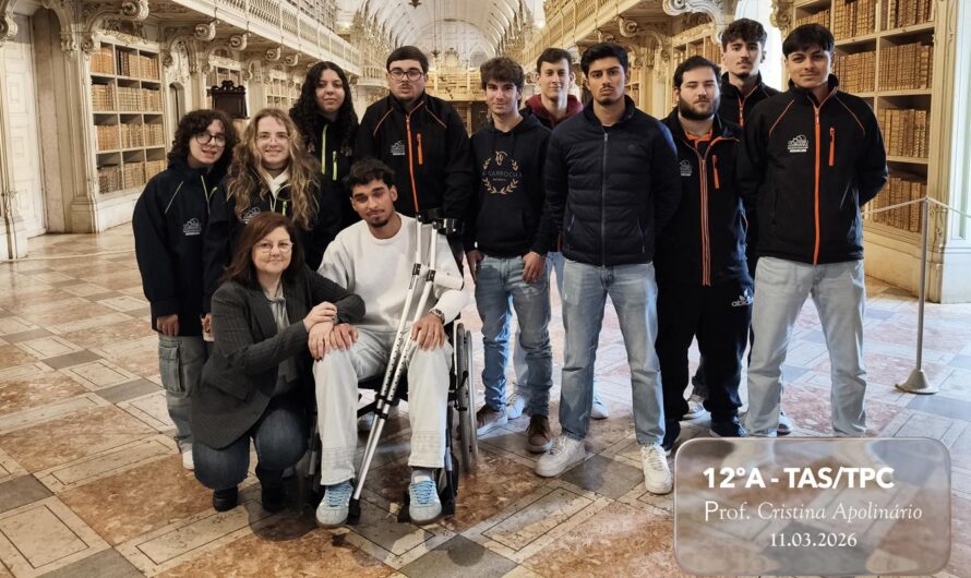 Cursos Profissionais de: Técnico/a Auxiliar de Saúde e de Proteção Civil (Ano/Turma: 12ºA)